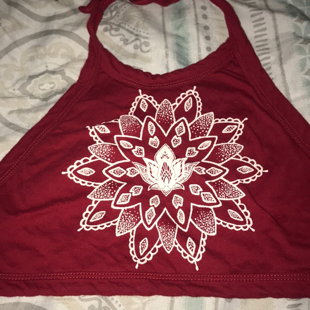 LA hearts XS crop top